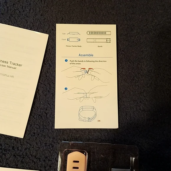 New in box fitness tracker! Pink. Monitors heart rate, sleep, calories, etc. - Picture 5 of 7